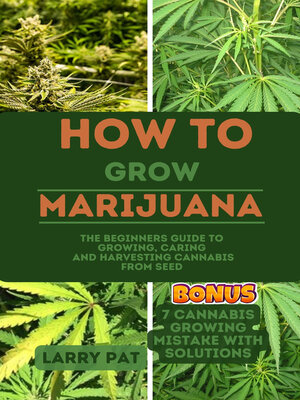 cover image of HOW TO GROW MARIJUANA